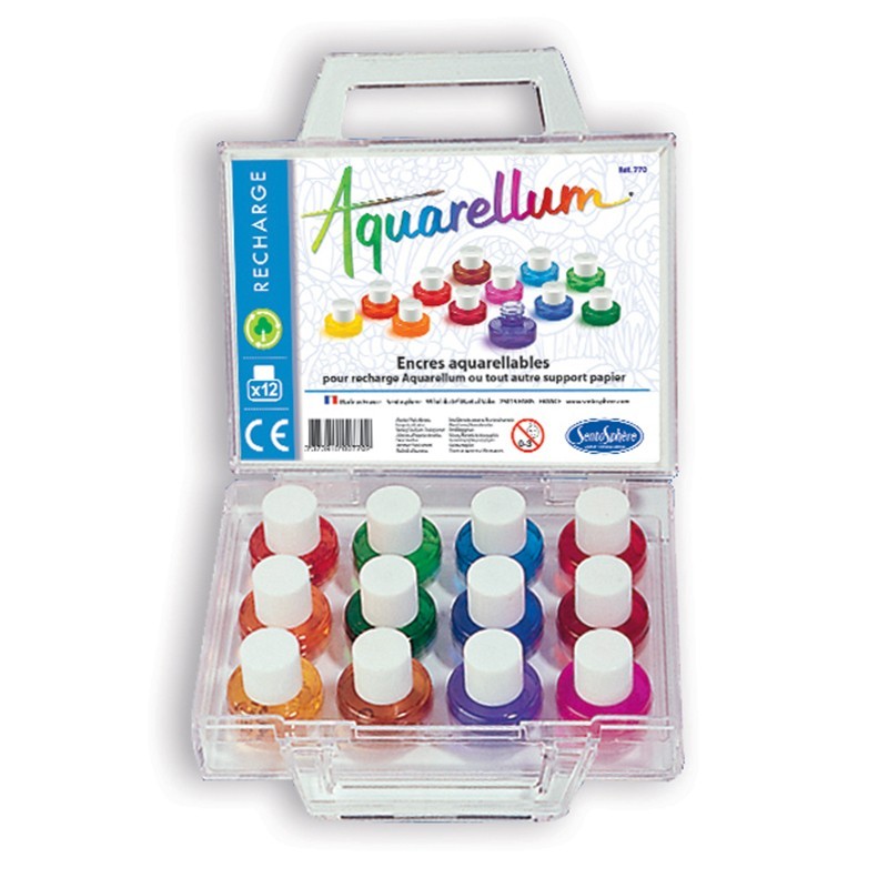 アクアレルム用インクセット 12色